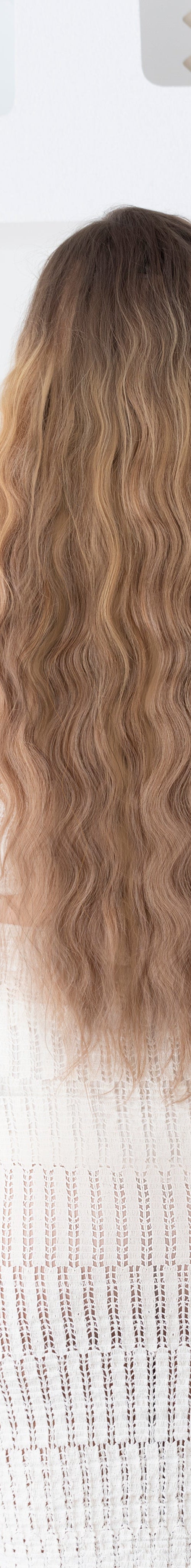 Natural Hair, Dirty Blonde - Clip In Hair Extension, UAE Qatar KSA Kuwait Oman Bahrain Dubai Abu Dhabi
