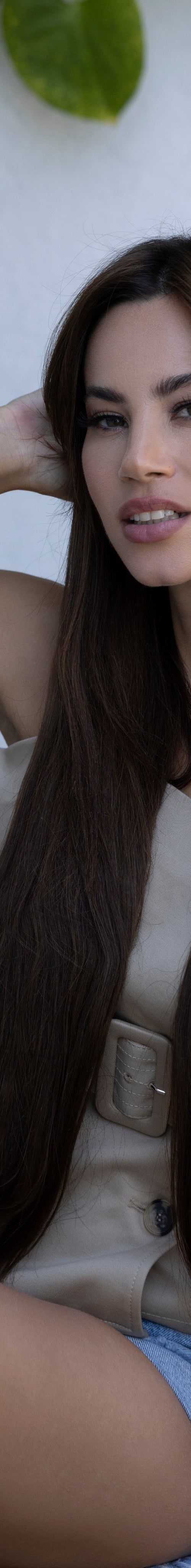 Natural Hair Extensions, Havana Brown - Clip In Hair Extension, UAE Qatar KSA Kuwait Oman Bahrain Dubai Abu Dhabi