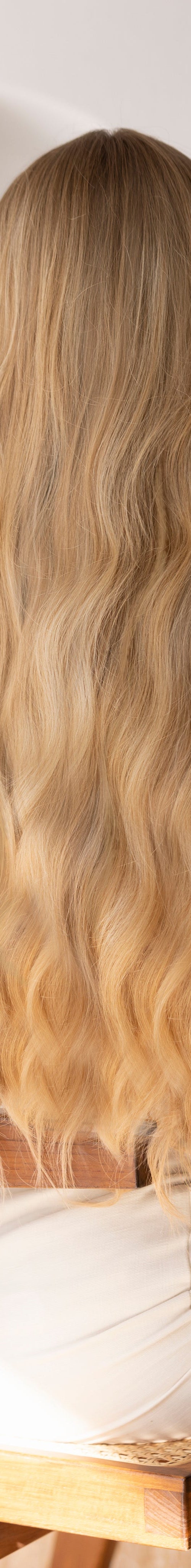 Natural Hair, Rose Champagne - Clip In Hair Extension, UAE Qatar KSA Kuwait Oman Bahrain Dubai Abu Dhabi