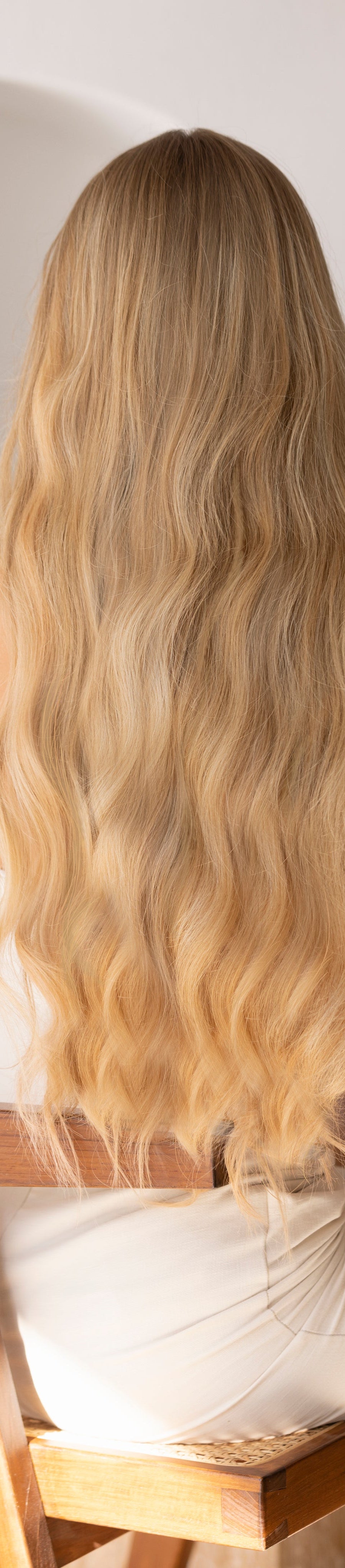 Natural Hair, Rose Champagne - Clip In Hair Extension, UAE Qatar KSA Kuwait Oman Bahrain Dubai Abu Dhabi