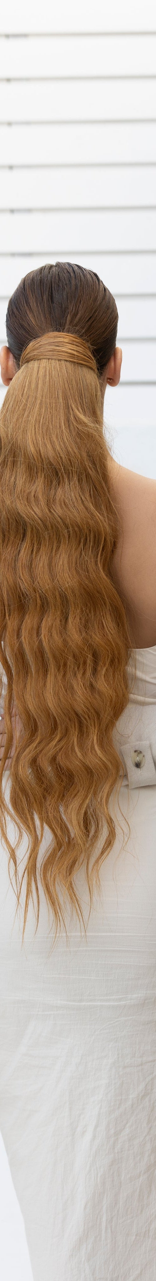 Ash Blonde - Ponytail Hair Extension - Youmi Beauty