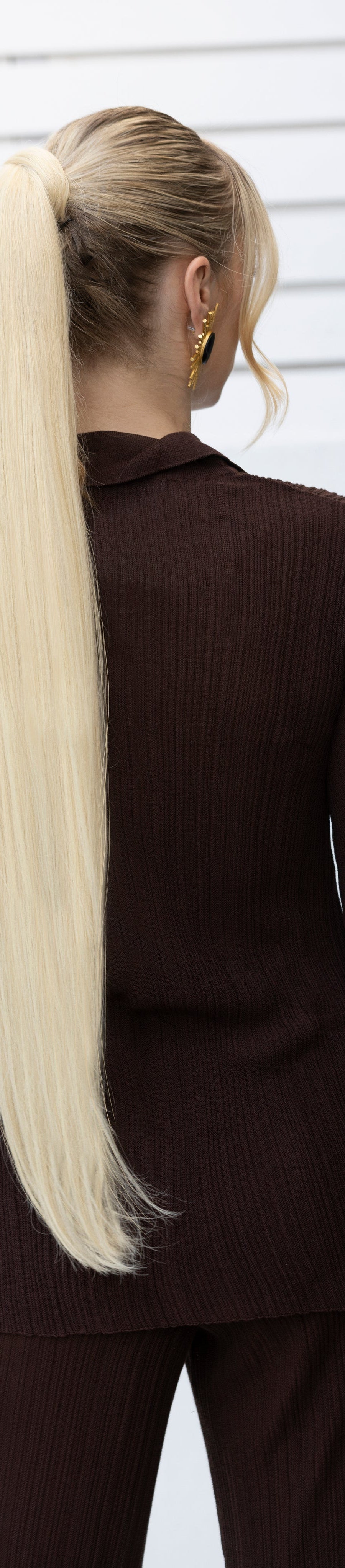 Ash Blonde - Ponytail Hair Extension - Youmi Beauty
