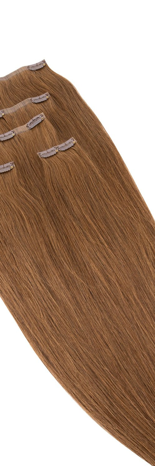 Natural Hair, Walnut Honey - Clip In Hair Extension, UAE Qatar KSA Kuwait Oman Bahrain Dubai Abu Dhabi