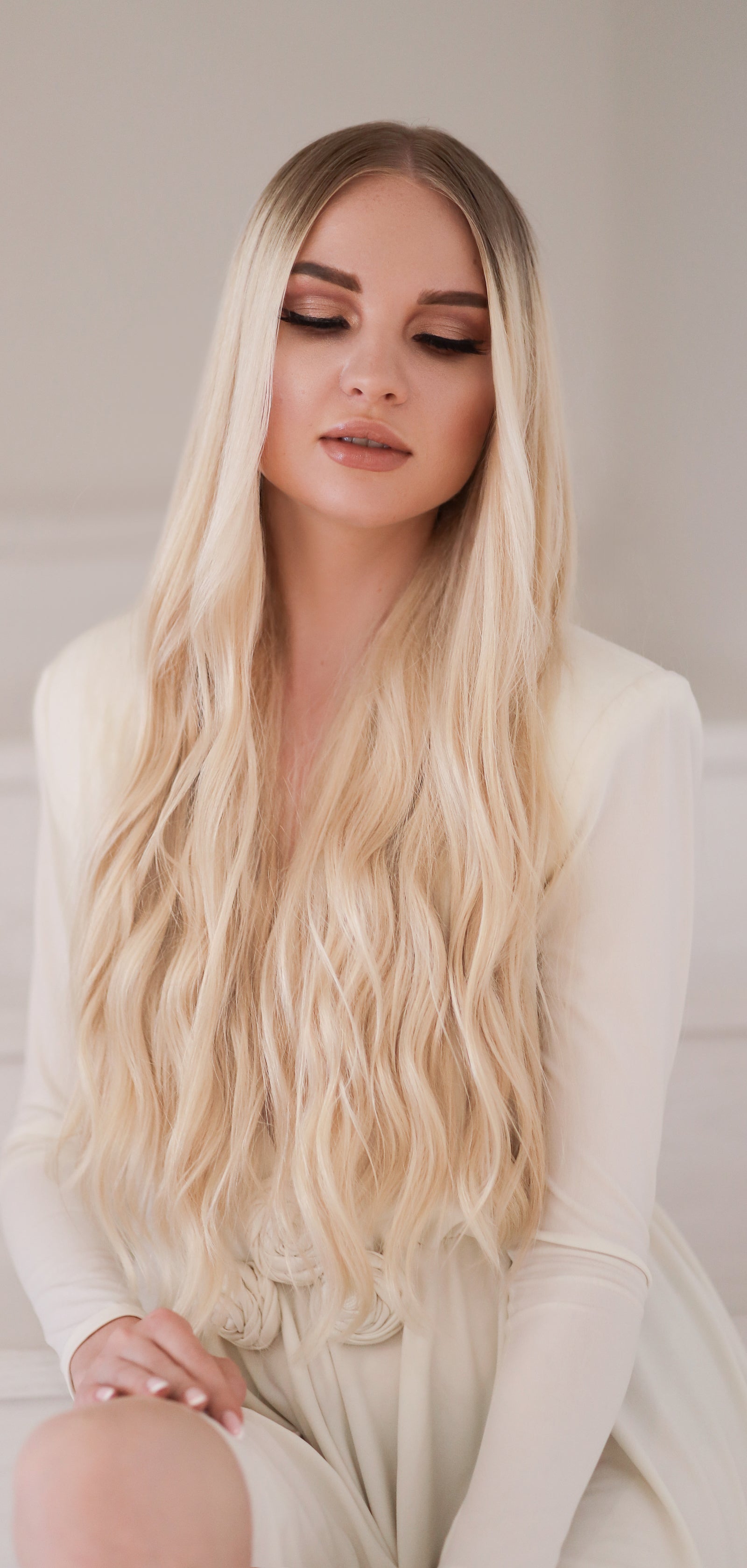 Sunflower Blonde - Clip In Hair Extension - Youmi Beauty