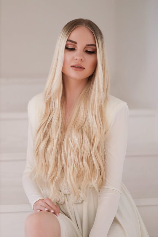 Sunflower Blonde - Clip In Hair Extension - Youmi Beauty