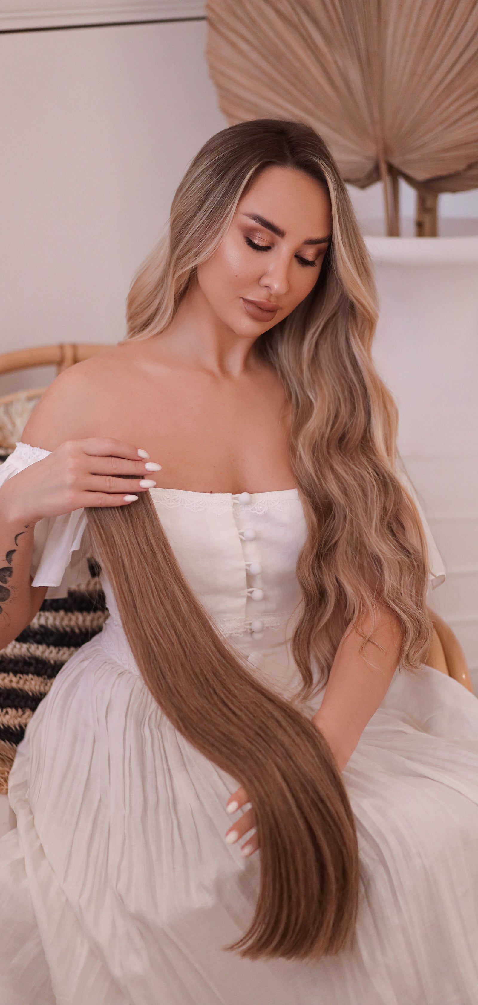 La Salty Caramel - Clip In Hair Extension - Youmi Beauty