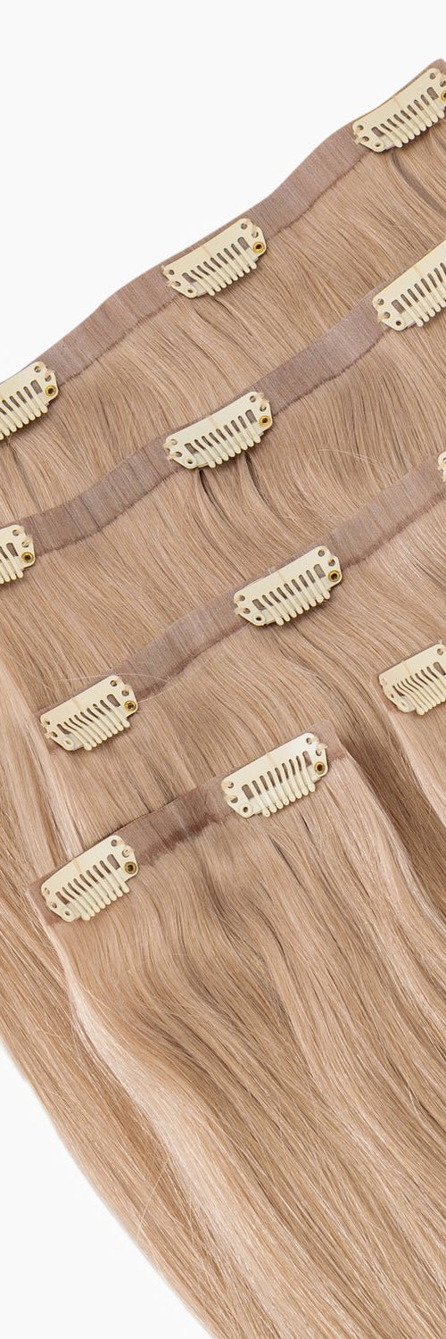 Natural Hair, Dirty Blonde - Clip In Hair Extension, UAE Qatar KSA Kuwait Oman Bahrain Dubai Abu Dhabi