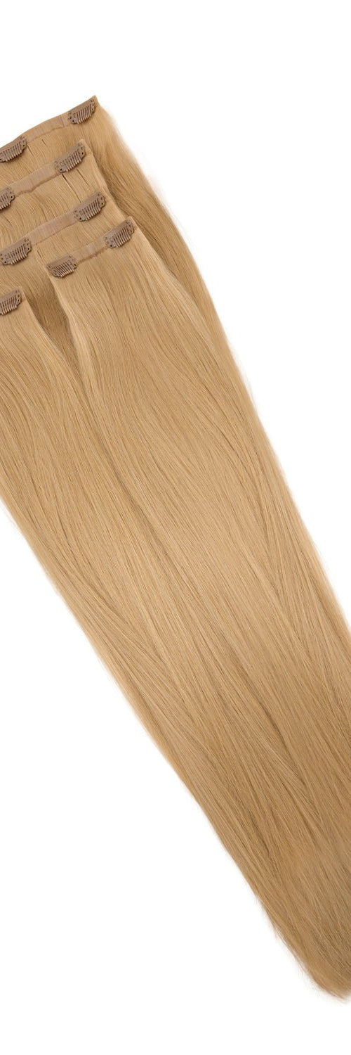 Natural Hair, Rose Champagne - Clip In Hair Extension, UAE Qatar KSA Kuwait Oman Bahrain Dubai Abu Dhabi