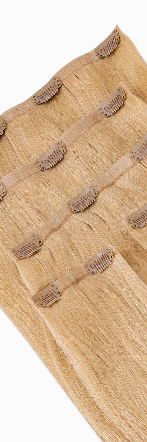 Natural Hair, Rose Champagne - Clip In Hair Extension, UAE Qatar KSA Kuwait Oman Bahrain Dubai Abu Dhabi