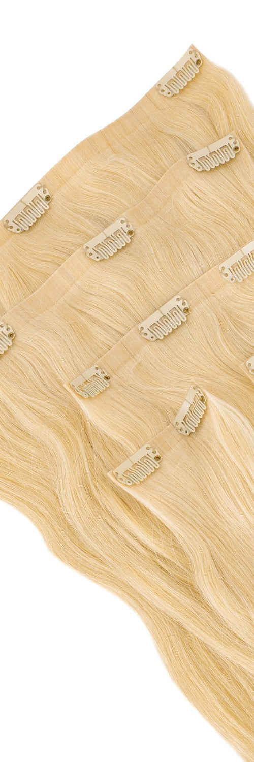 Natural Hair, Sunflower Blonde - Clip In Hair Extension, UAE Qatar KSA Kuwait Oman Bahrain Dubai Abu Dhabi